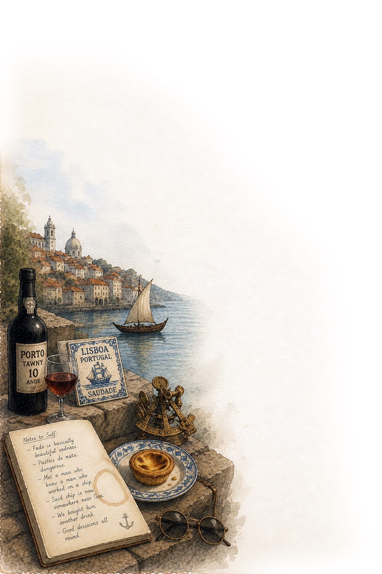 Portugal — Seven Seas Under the Influence illustration