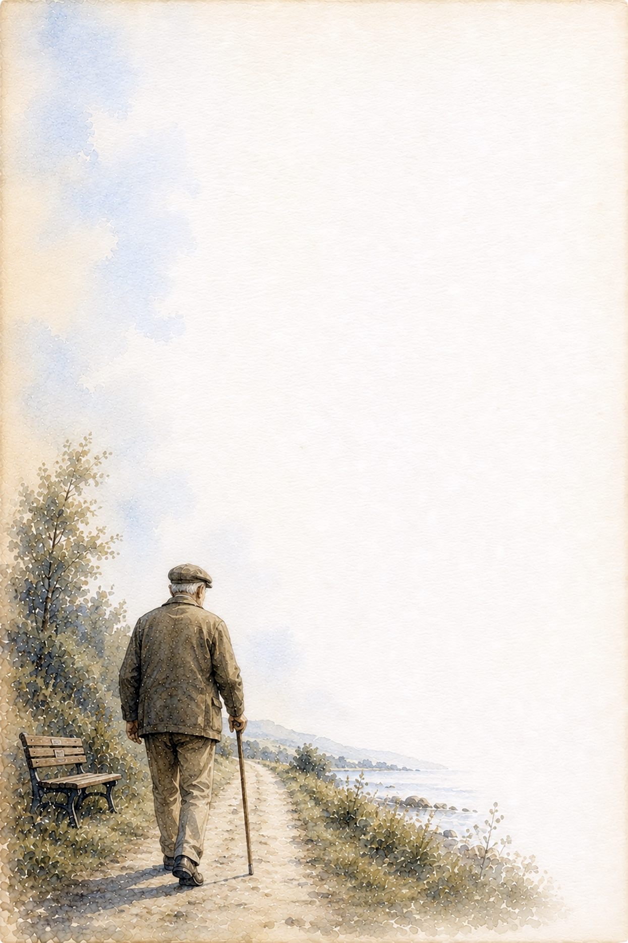 The Geriatric Wanderer illustration