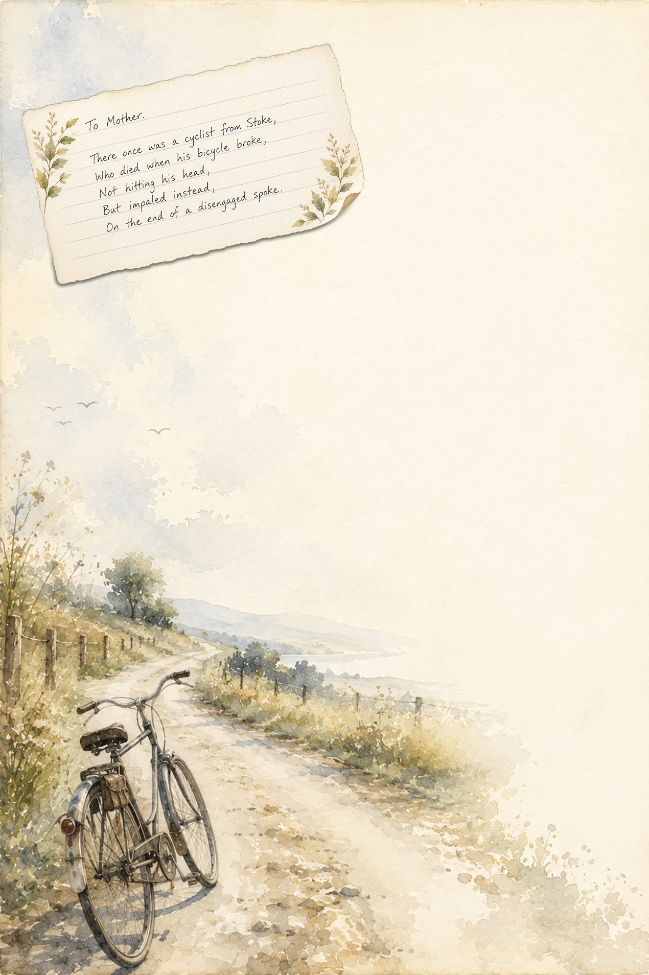 On the Perils of Cycling illustration
